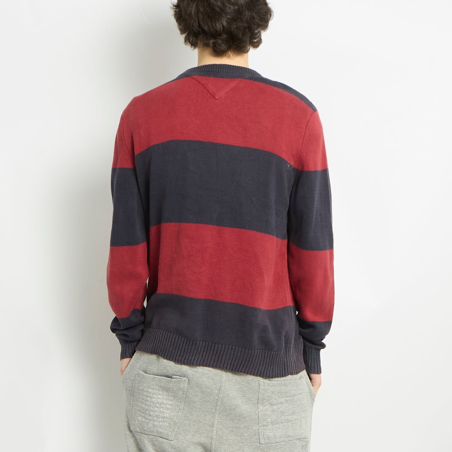 Tommy Hilfiger Striped Crewneck Sweater - M