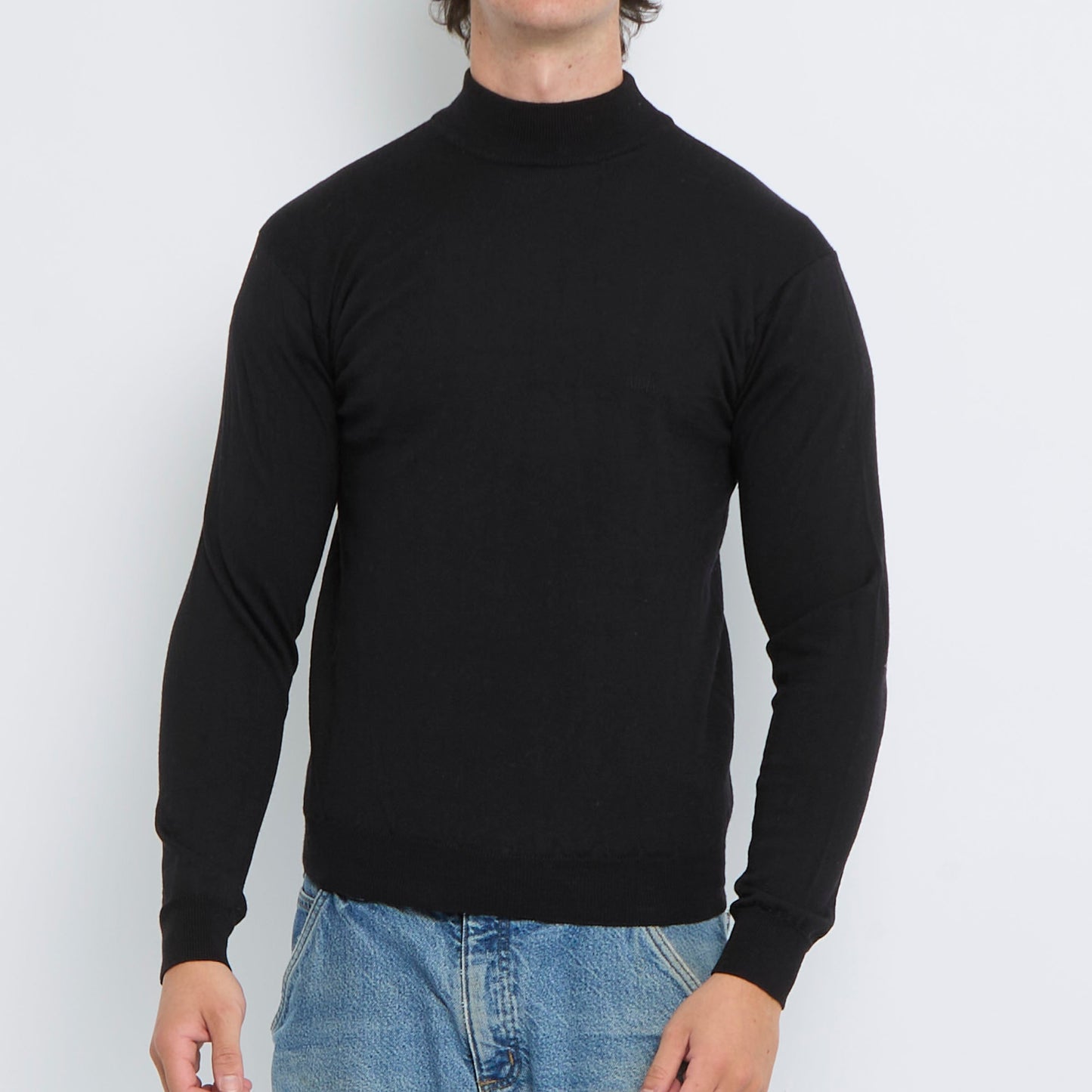 Armani Turtleneck Fine Knit Sweater - S