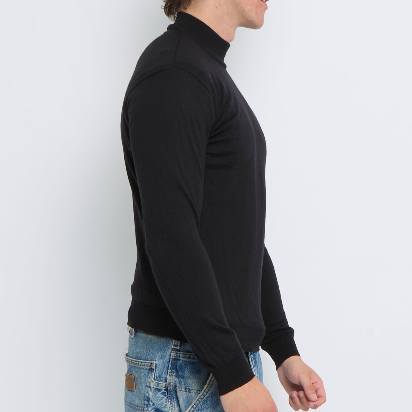 Armani Turtleneck Fine Knit Sweater - S