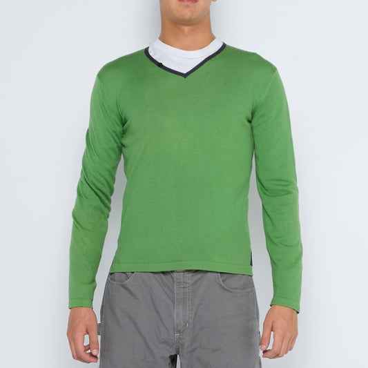 Armani V-Neck Sweater - S