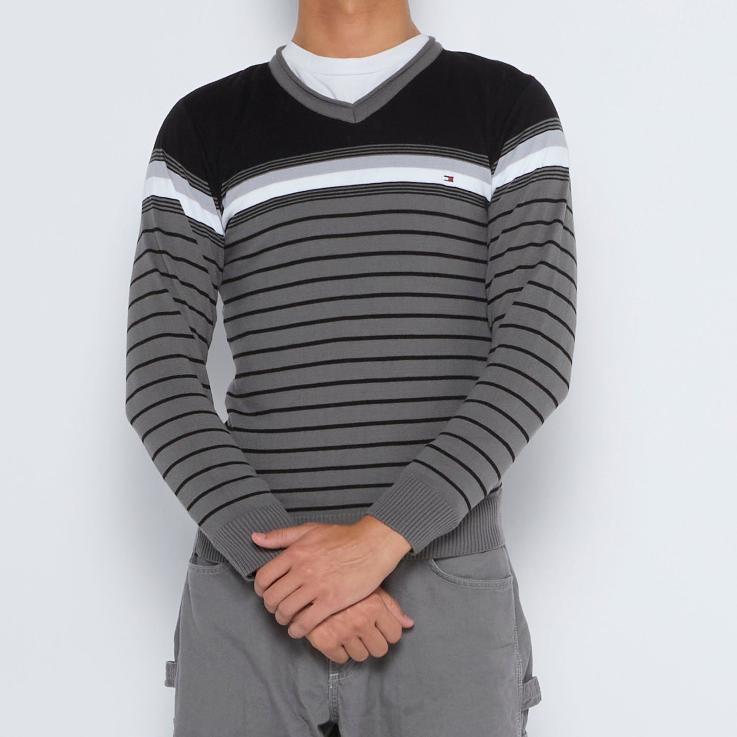 Tommy Hilfiger V-Neck Sweater - S