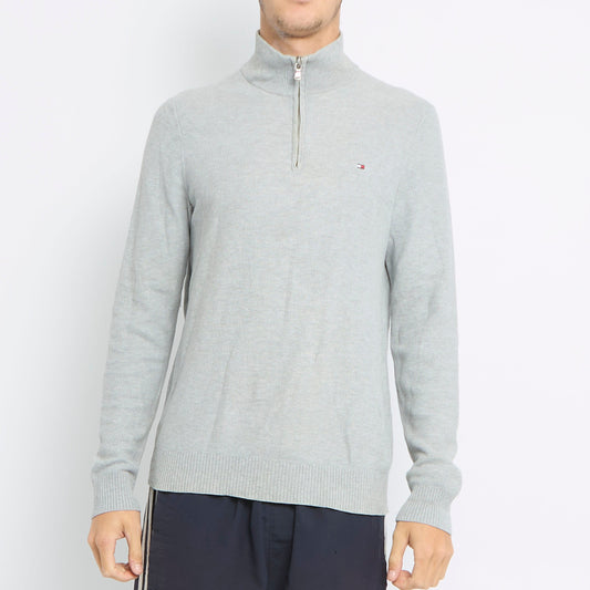 Tommy Hilfiger 1/4 Zip Sweater - S