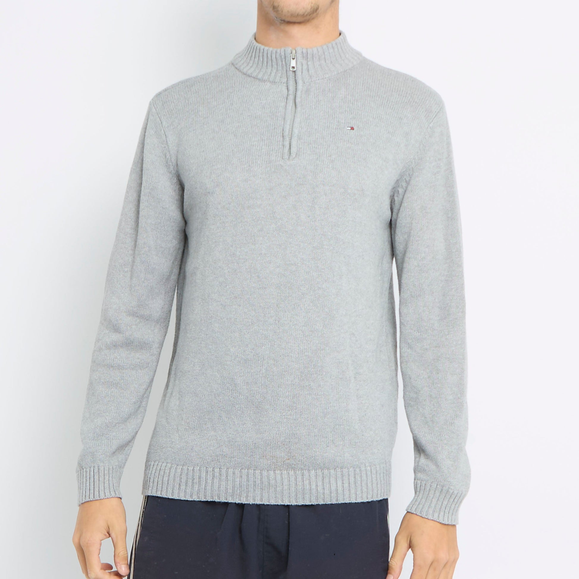 Tommy Hilfiger 1/4 Zip Sweater - S