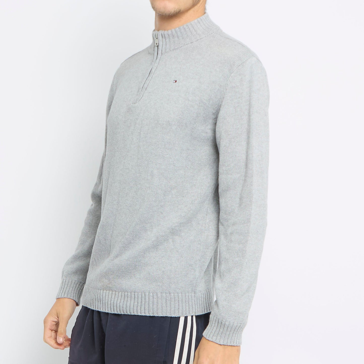 Tommy Hilfiger 1/4 Zip Sweater - S