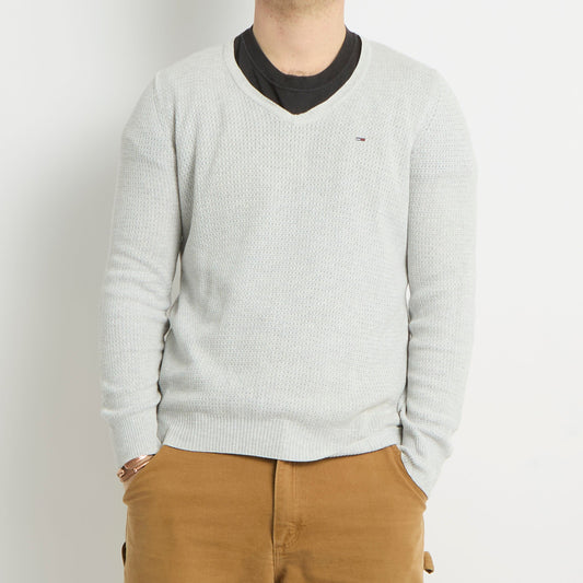 Tommy Hilfiger V-Neck Knitted Sweater - S