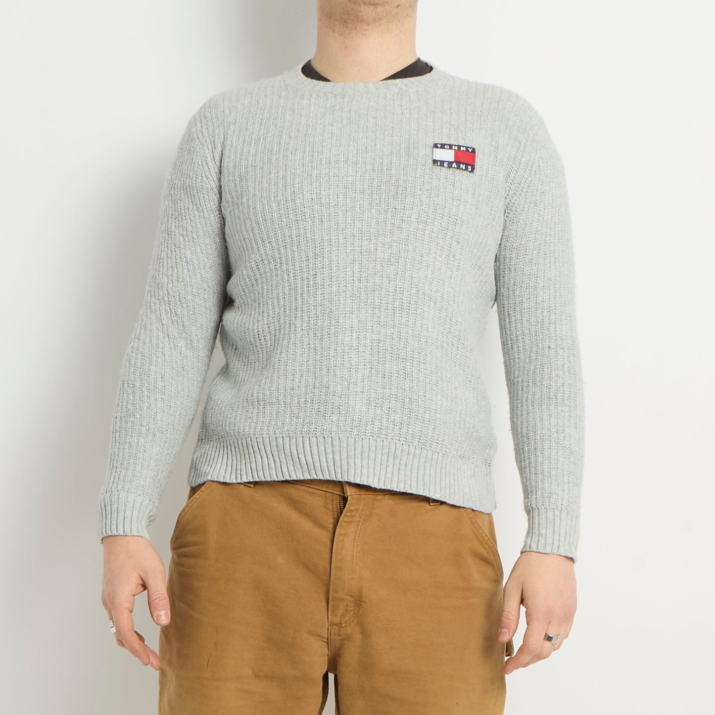 Tommy Hilfiger Crewneck Heavy Knitted Sweater - S