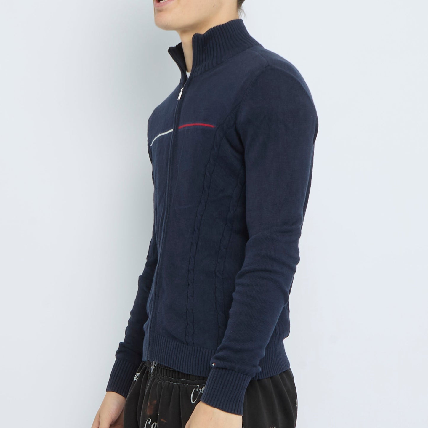 Tommy Hilfiger Full Zip Sweater - S