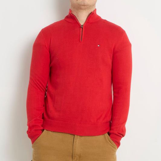 Tommy Hilfiger 1/4 Zip Knitted Sweater - S