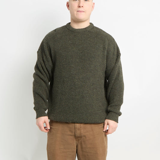 Barbour Wool Heavyweight Jumper - XL