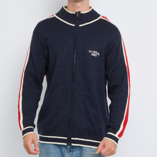 Tommy Hilfiger Full Zip Sweater - XL