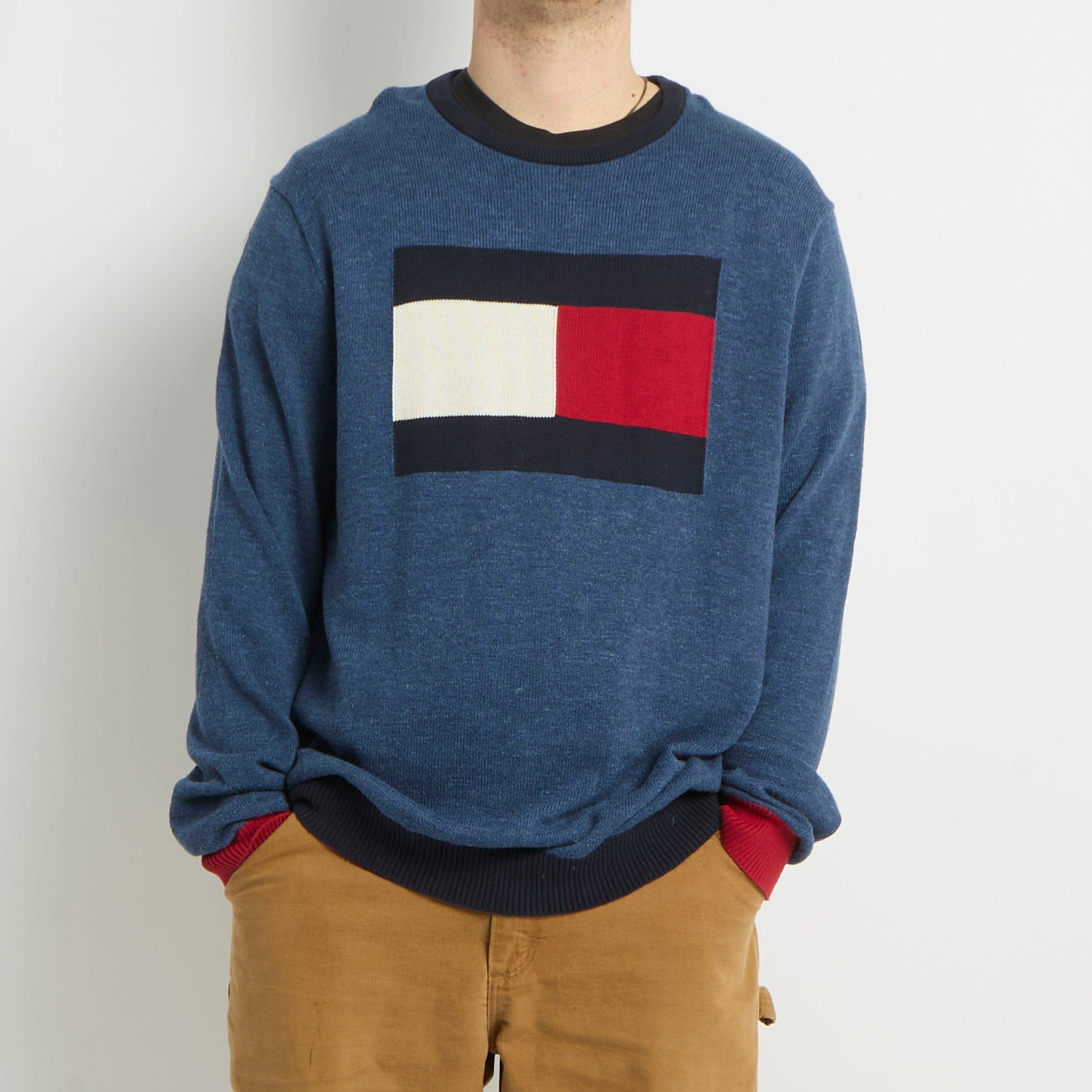 Tommy Hilfiger Crewneck Knitted Sweater - XL