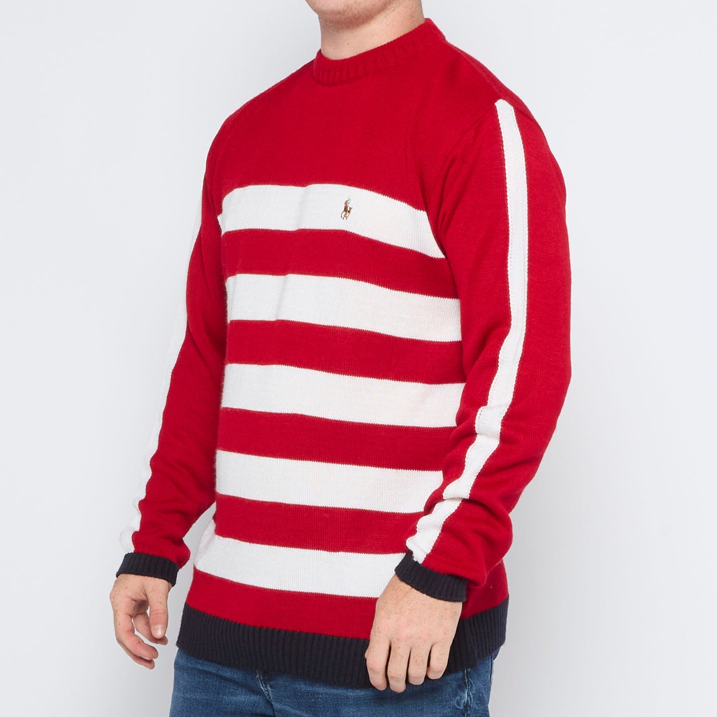 Ralph Lauren Striped Crewneck - XL