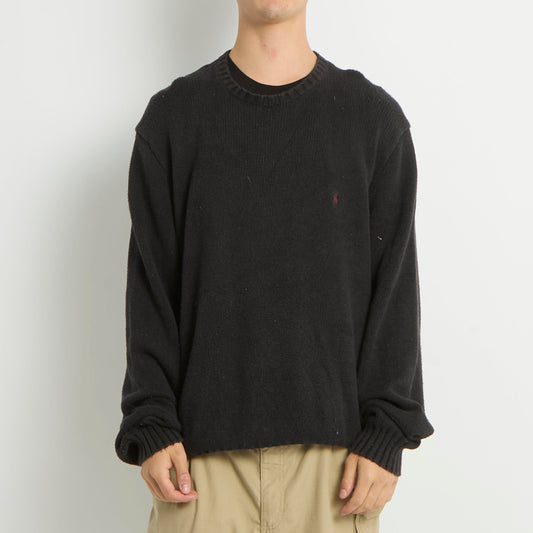 Ralph Lauren Logo Crewneck Sweater - XXL