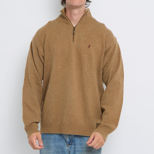 Marlboro Classics 1/4 Zip Sweater - XXL