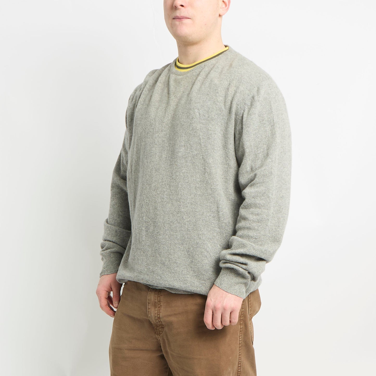 Barbour Lambswool Crew Neck - XXL