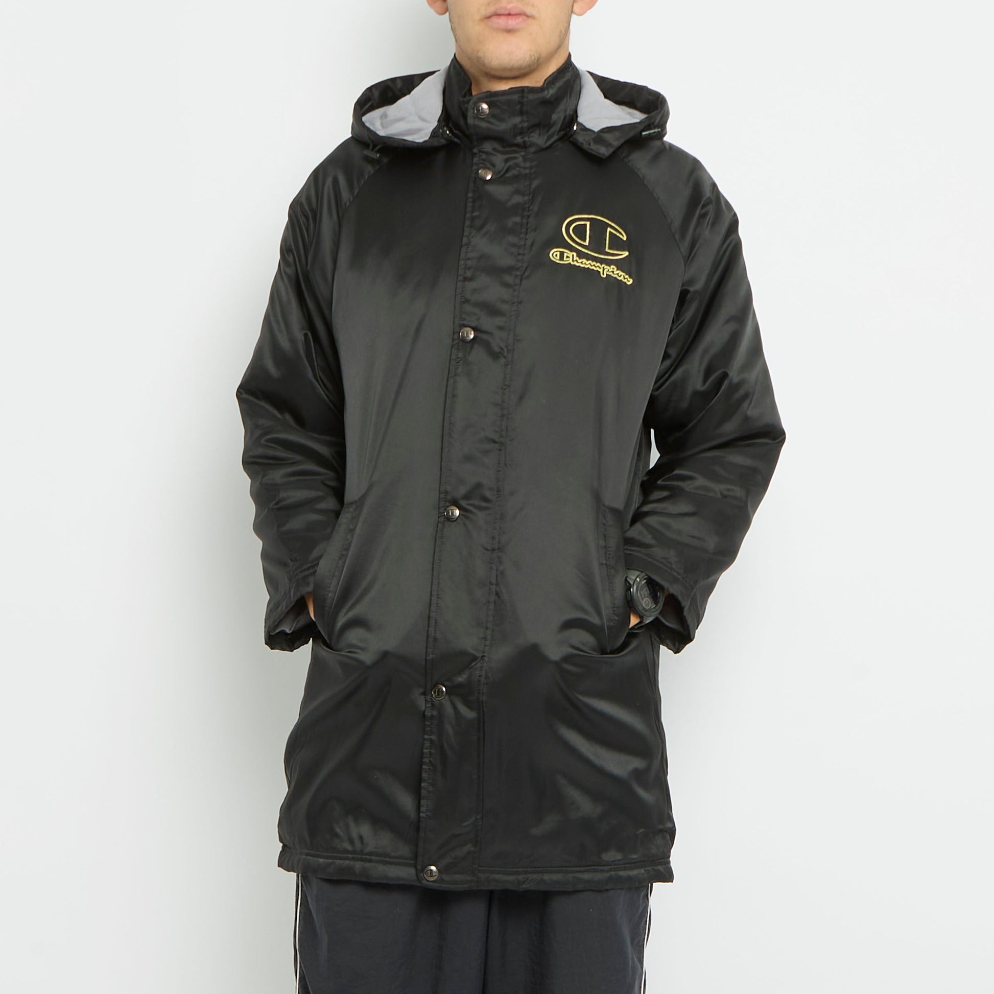 Champion Hooded Padded Jacket - S