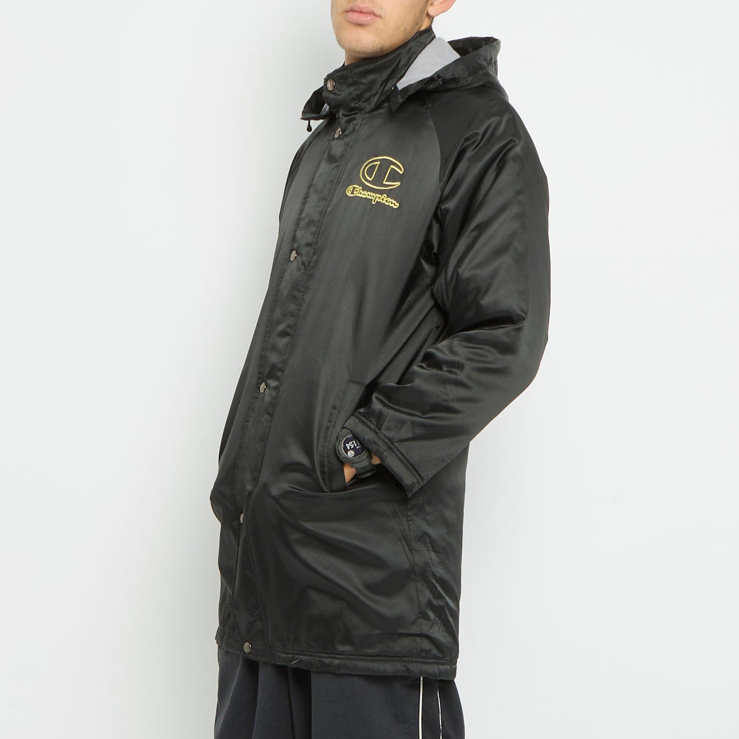 Champion Hooded Padded Jacket - S