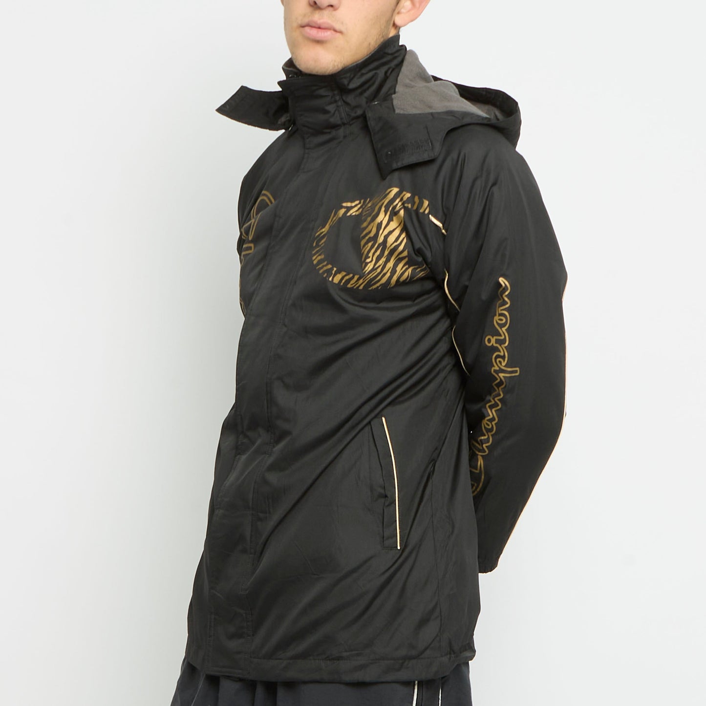 Champion Hooded Padded Jacket - S