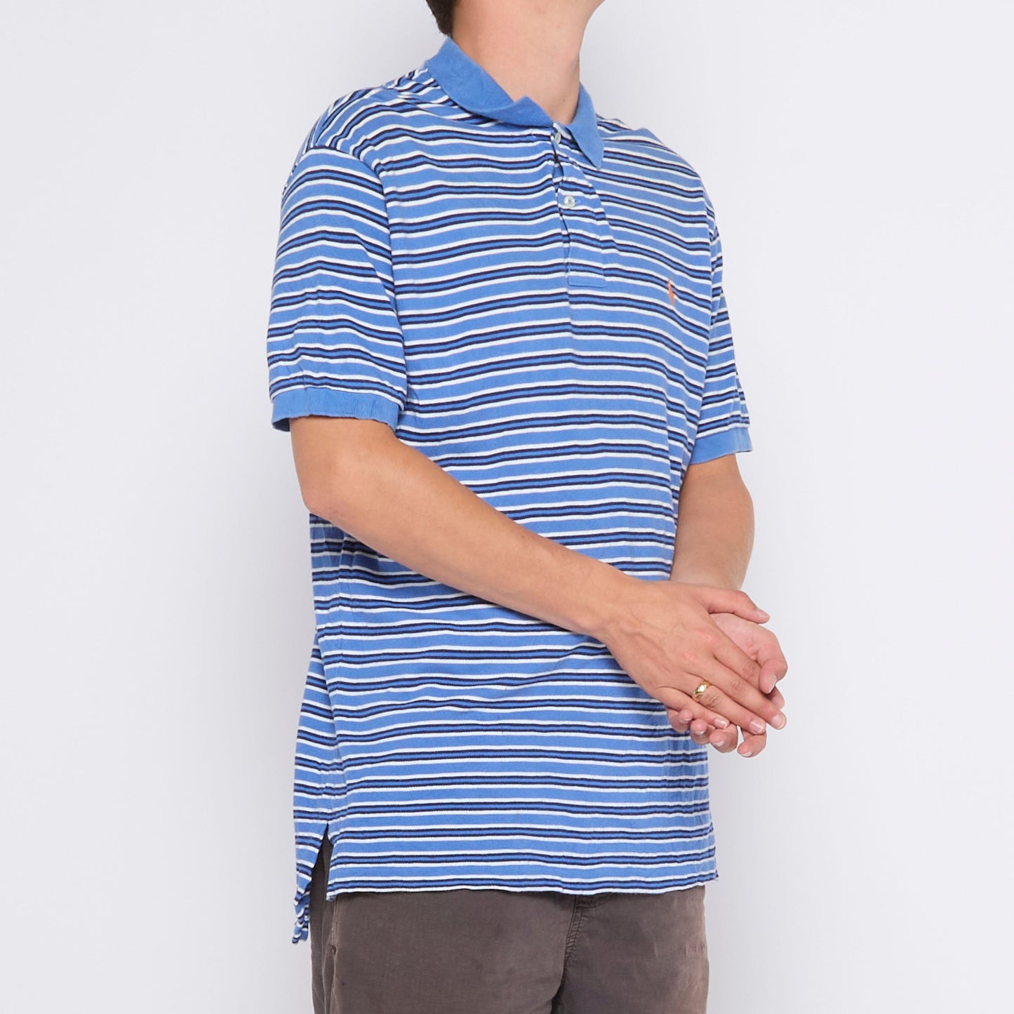 Ralph Lauren  Striped Polo - L