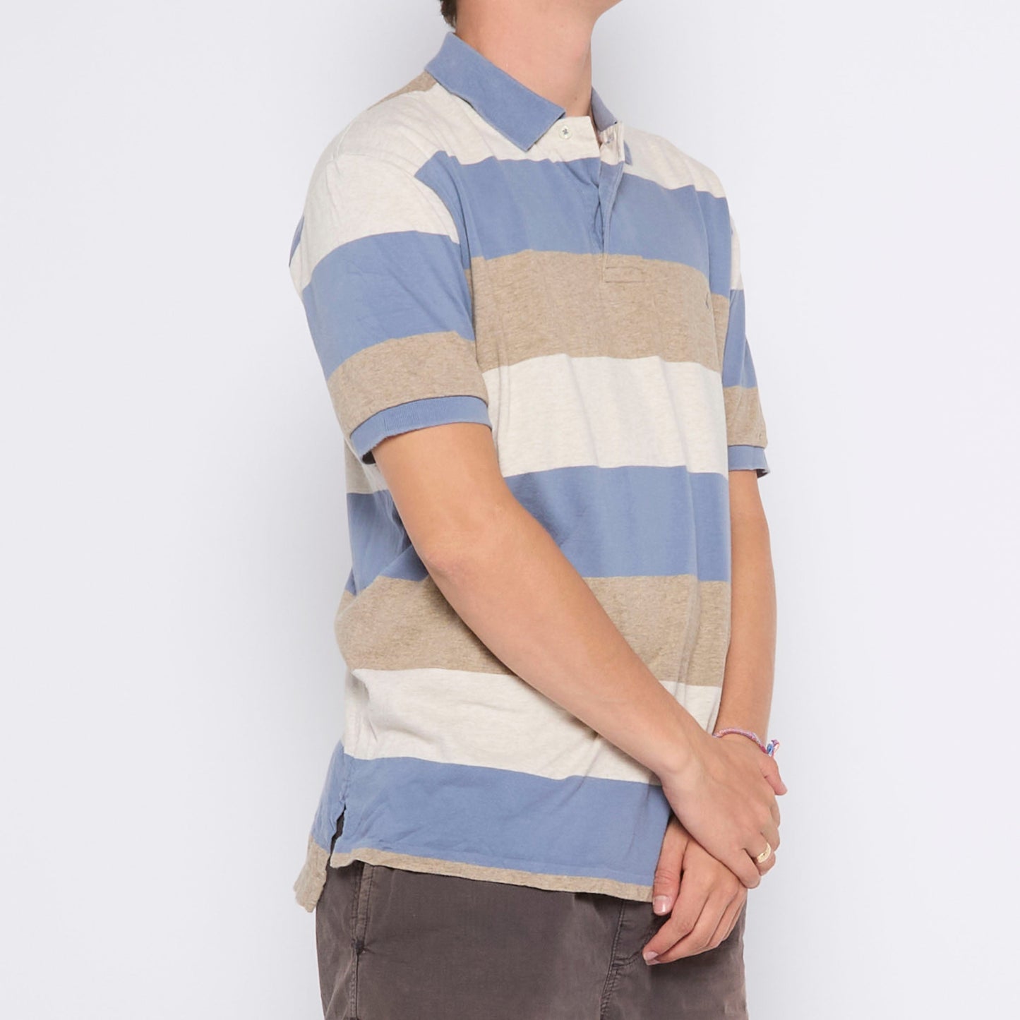 Ralph Lauren  Striped Polo - L