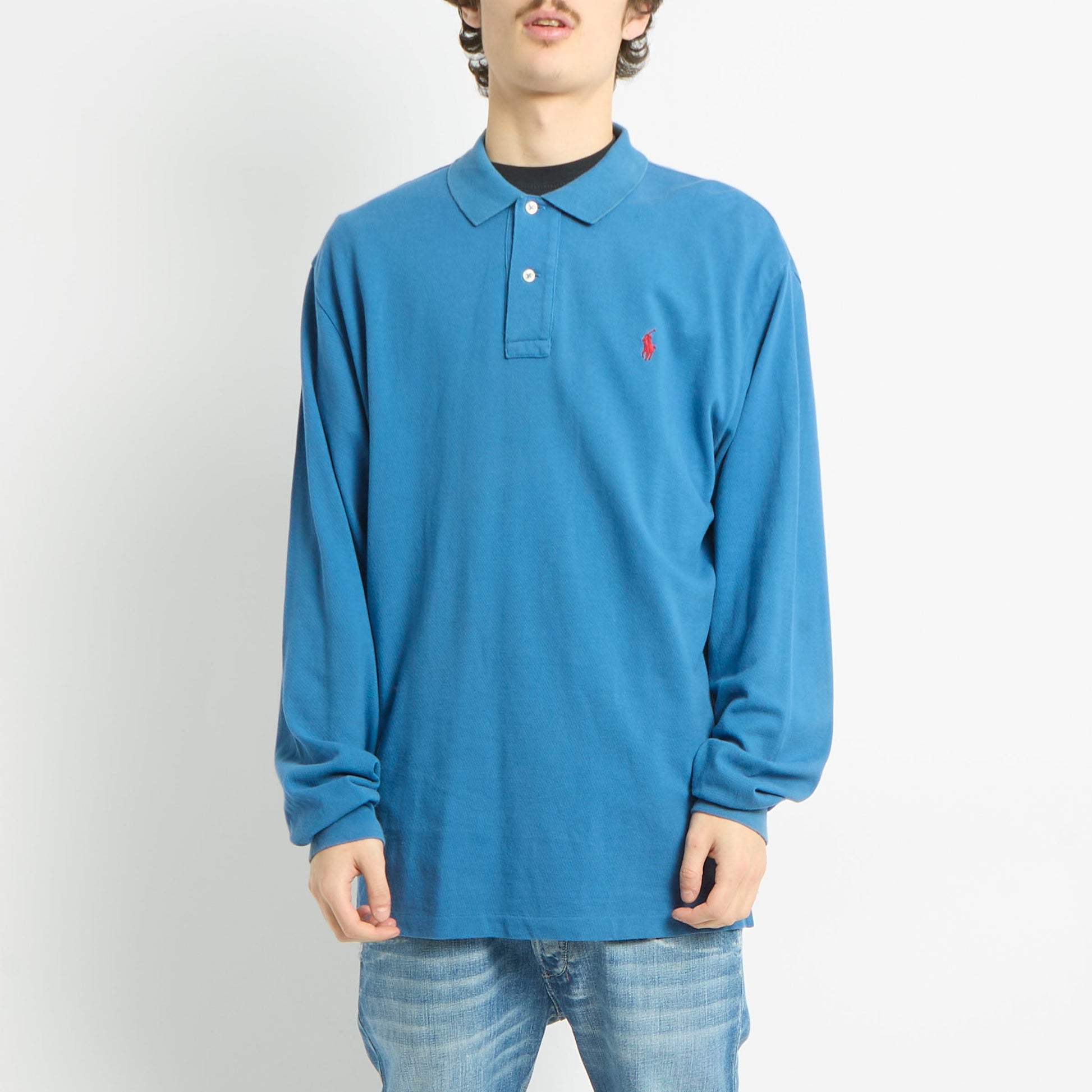 Ralph Lauren Long Sleeve Polo Shirt - L