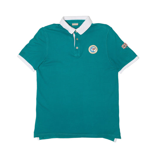 Napapijri Logo Embroided Polo Shirt - L