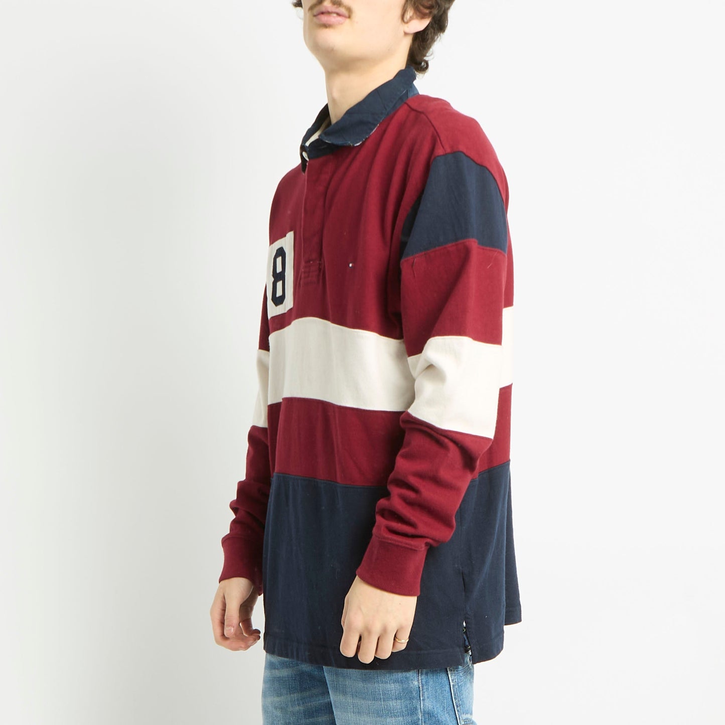 Tommy Hilfiger Longsleeve Polo Shirt - L