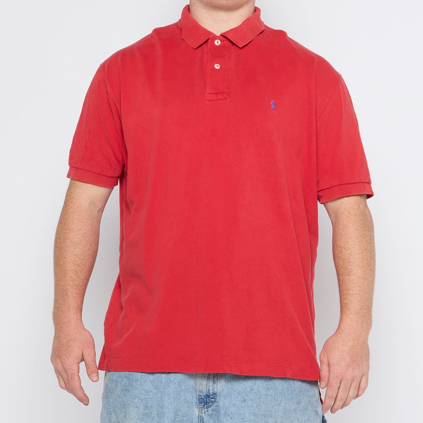 Ralph Lauren Striped Pocket Polo - L