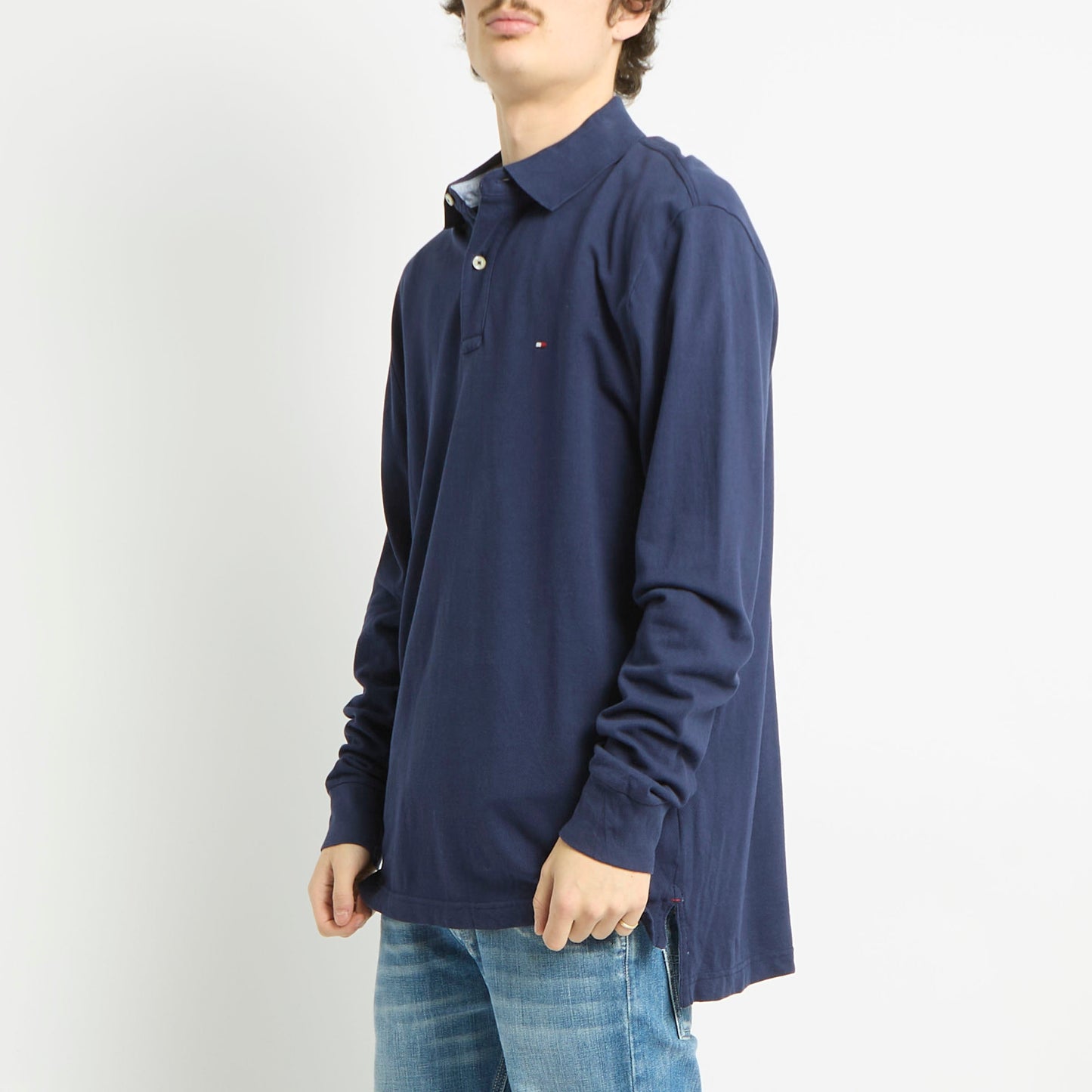 Tommy Hilfiger Longsleeve Polo Shirt - L