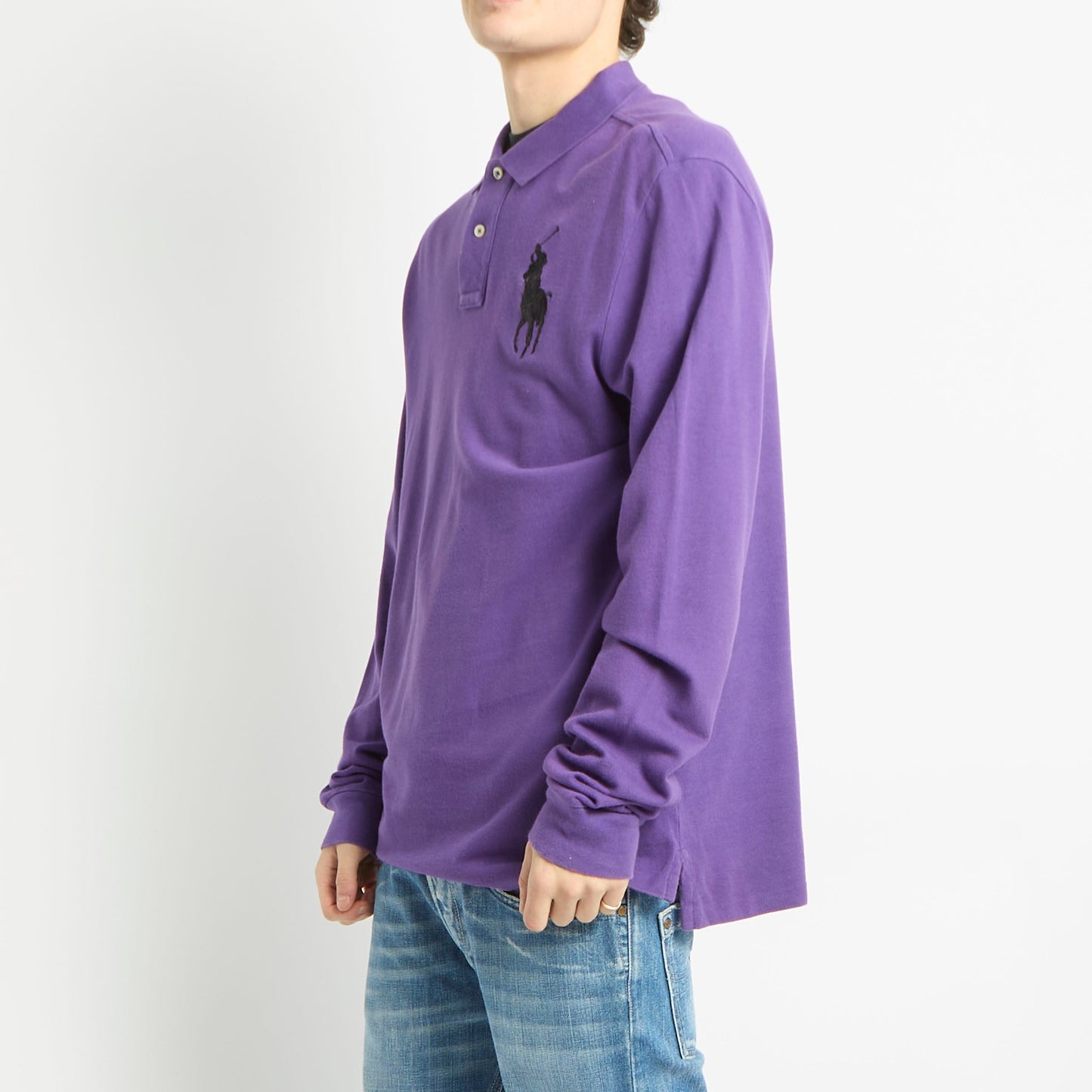 Ralph Lauren Longsleeve Polo Shirt - L