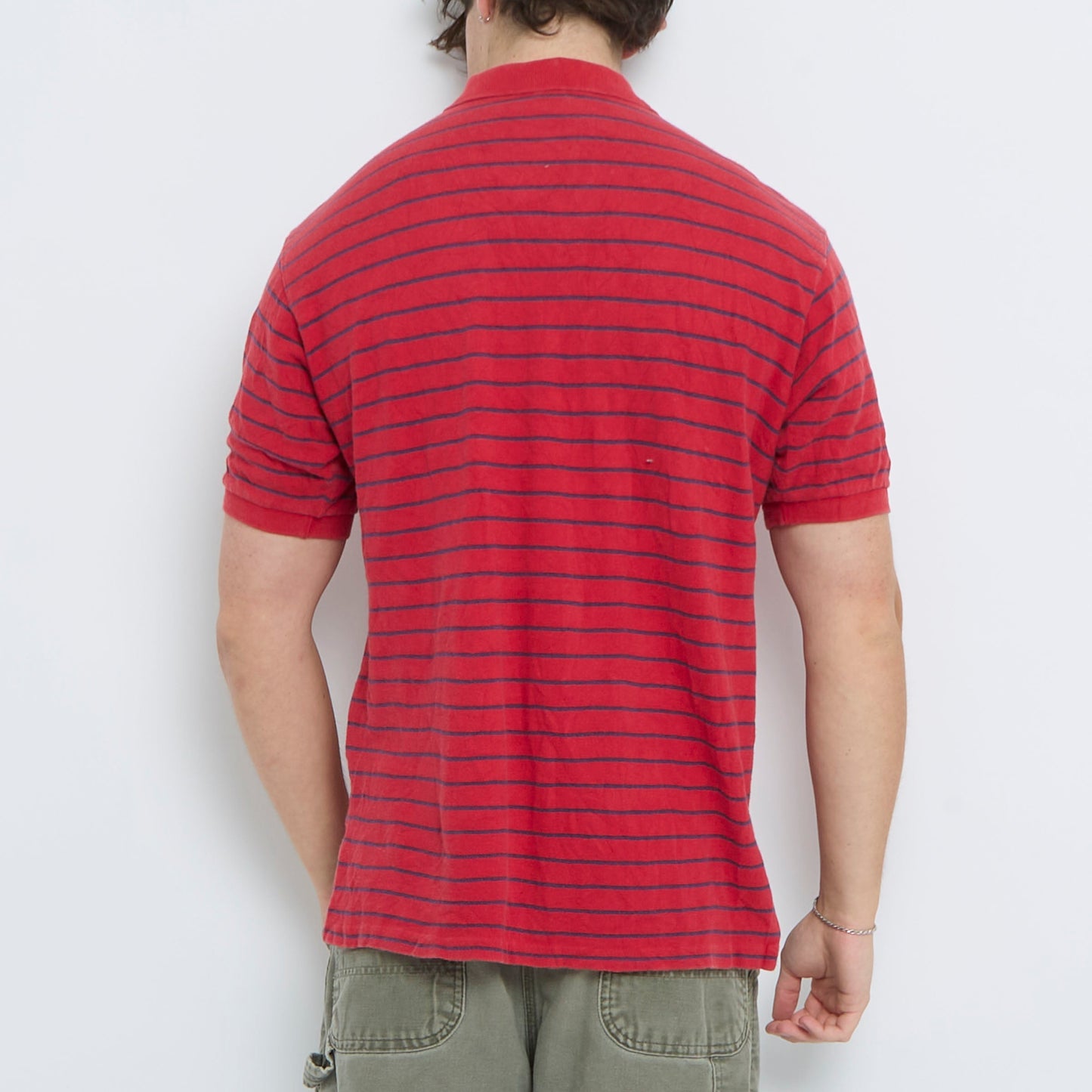 Ralph Lauren Striped Polo Shirt - L