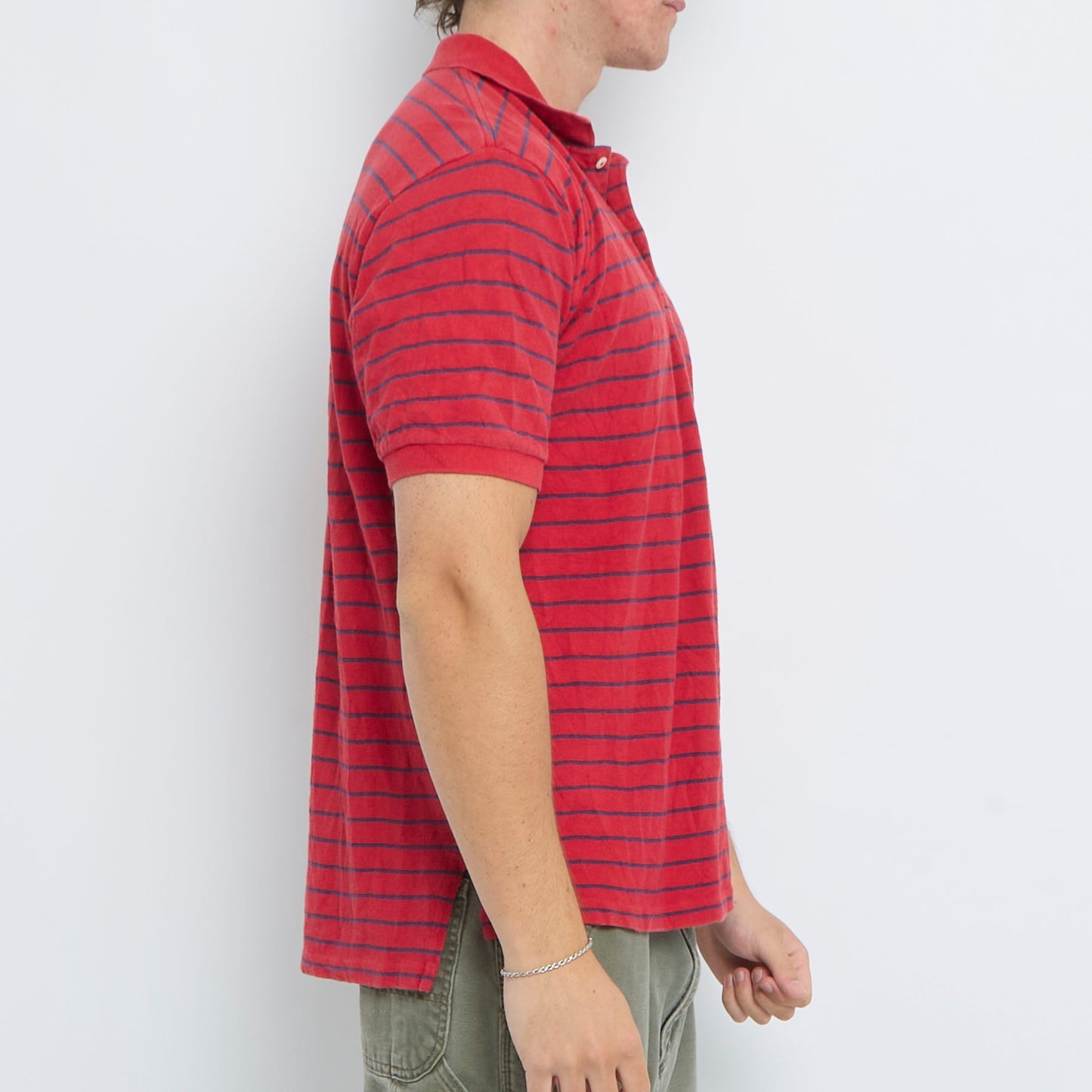 Ralph Lauren Striped Polo Shirt - L