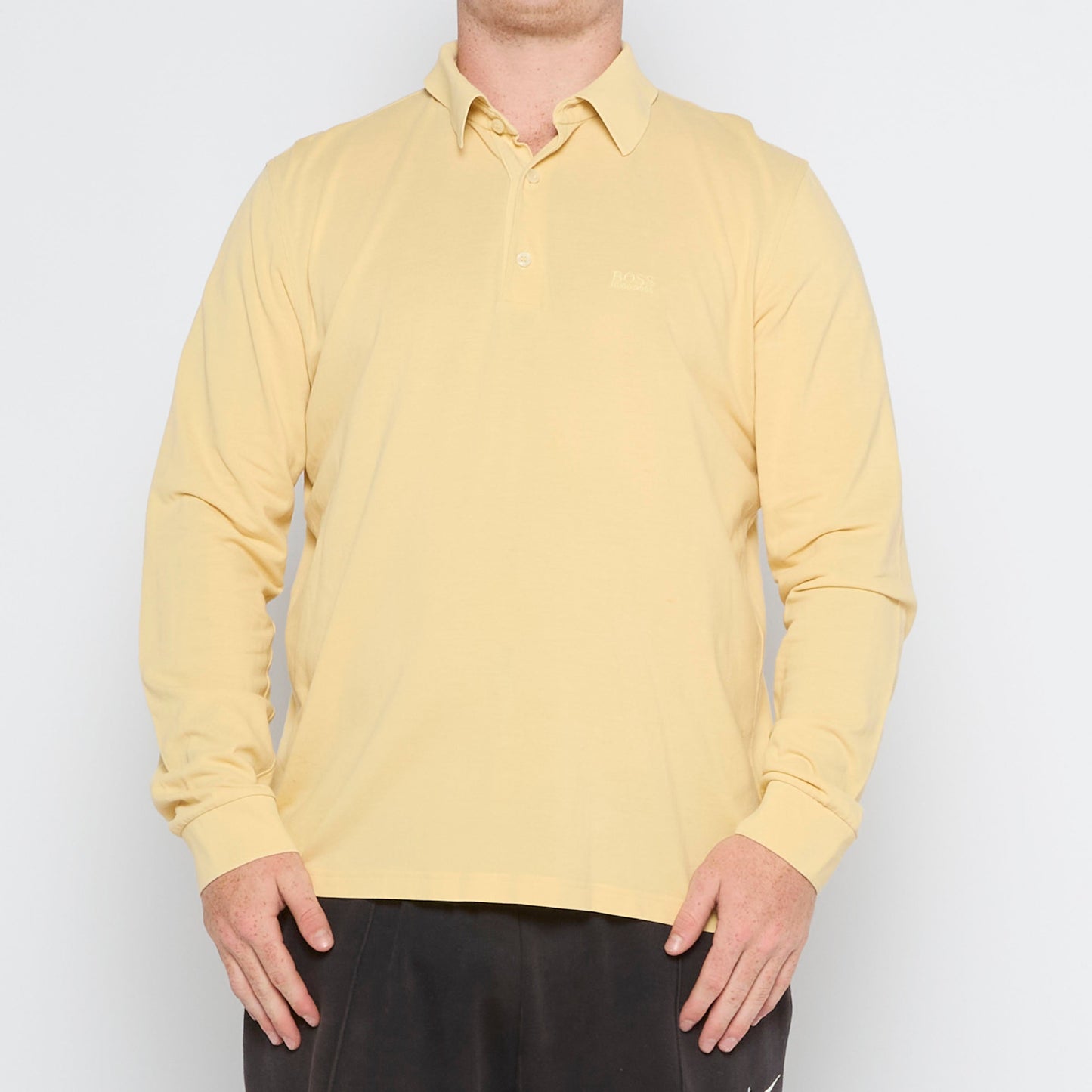 Hugo Boss Longsleeve Polo - L