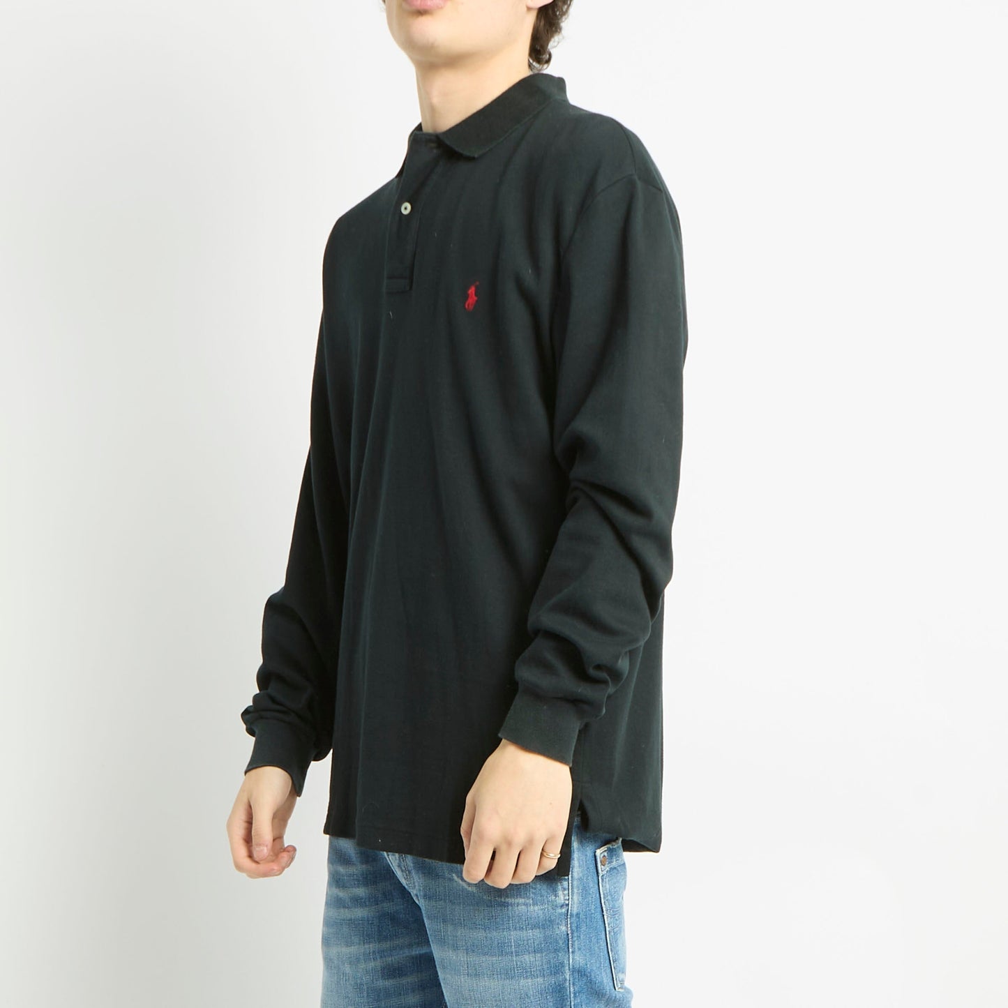 Ralph Lauren Long Sleeve Polo Shirt - M