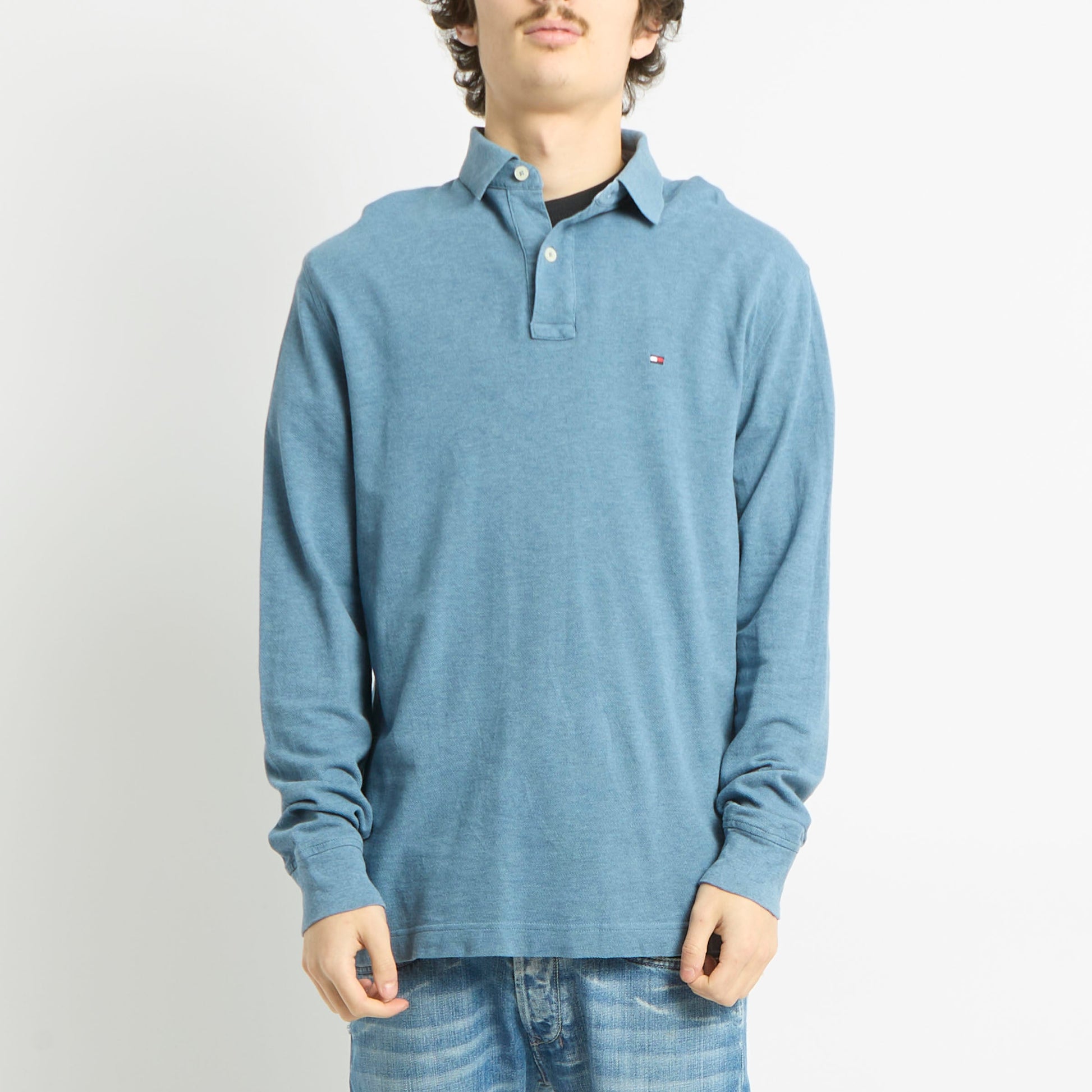 Tommy Hilfiger Longsleeve Polo Shirt - M