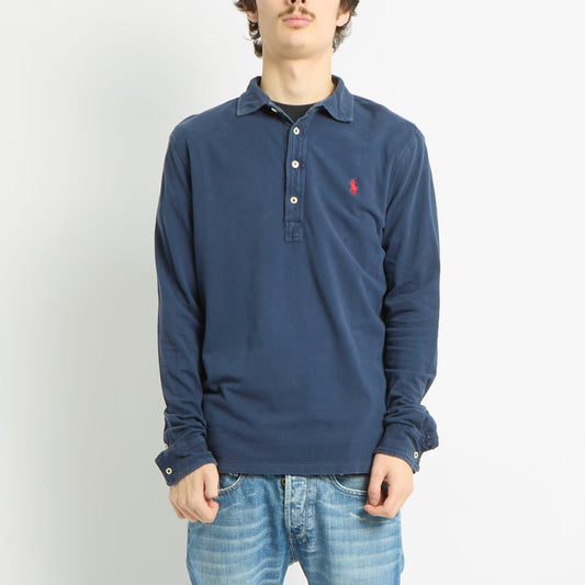 Ralph Lauren Longsleeve Polo Shirt - M