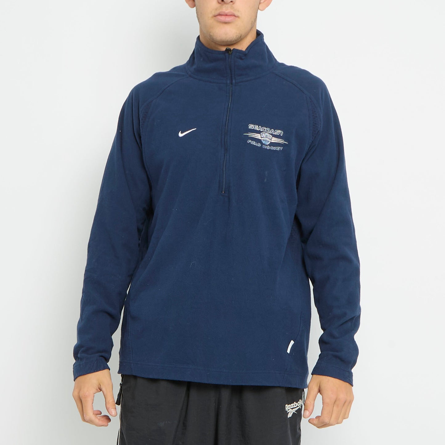 Nike Embroided 1/4 Zip Polar Fleece - M