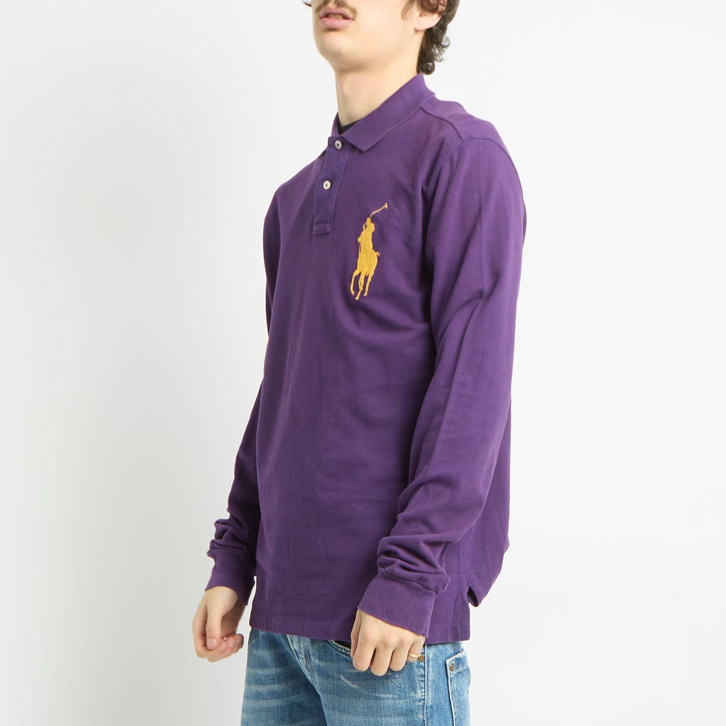 Ralph Lauren Long Sleeve Polo Shirt - M