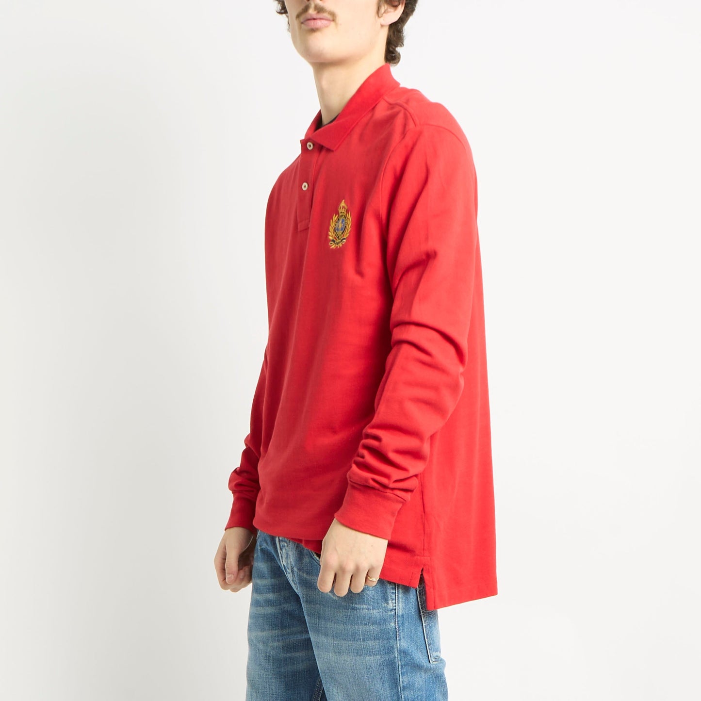 Ralph Lauren Long Sleeve Polo Shirt - M