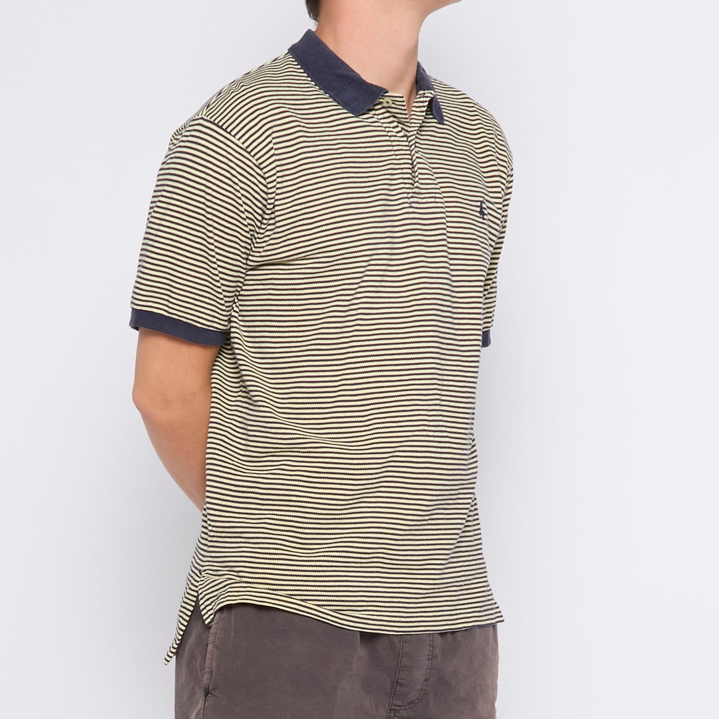 Ralph Lauren  Striped Polo - M