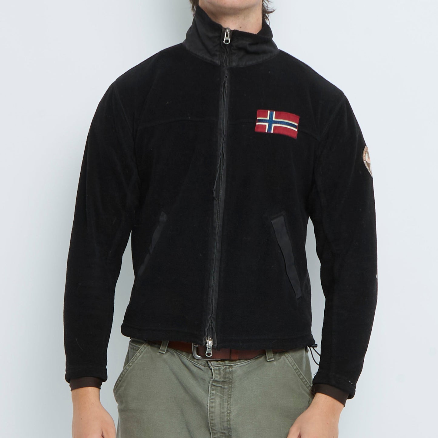 Napapijri Patch Detail Polar Fleece - S