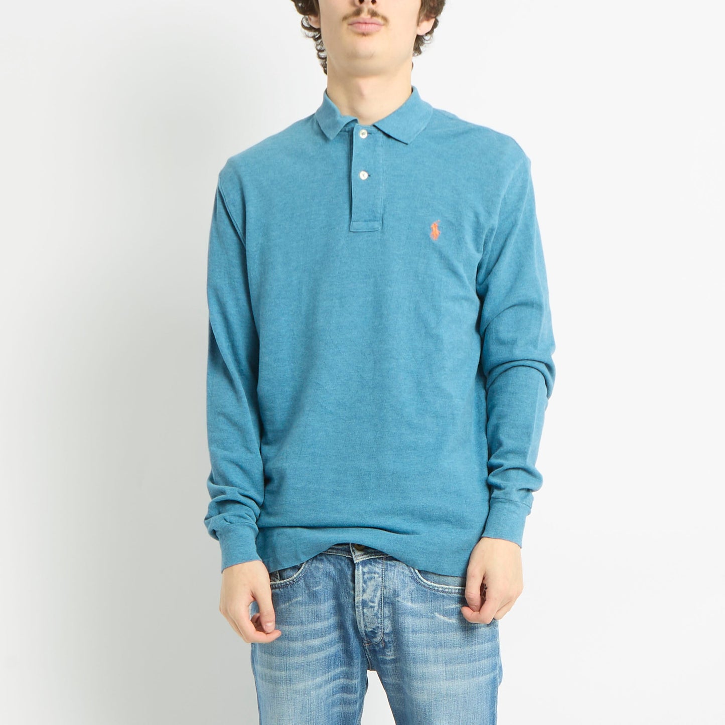 Ralph Lauren Long Sleeve Polo Shirt - S