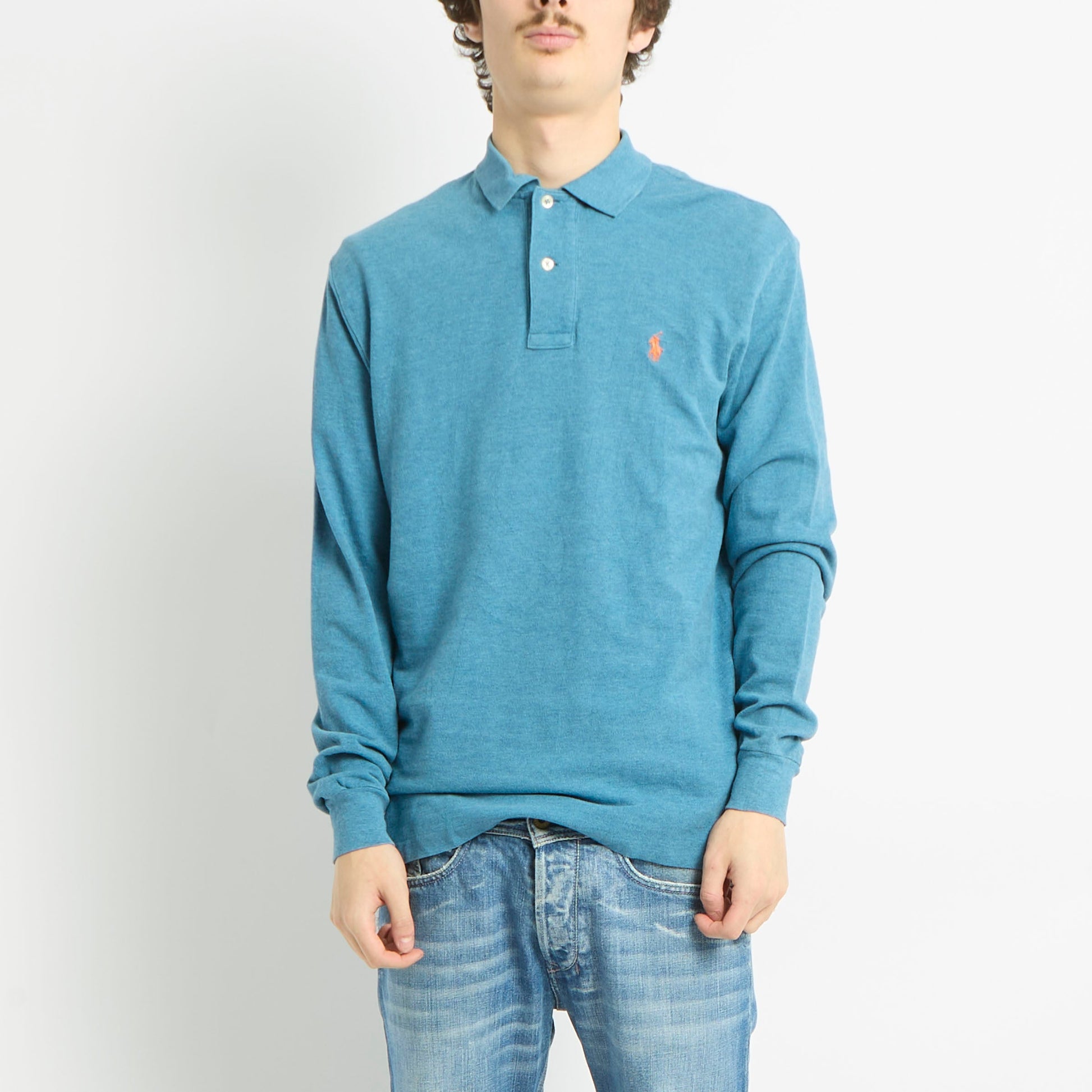 Ralph Lauren Long Sleeve Polo Shirt - S