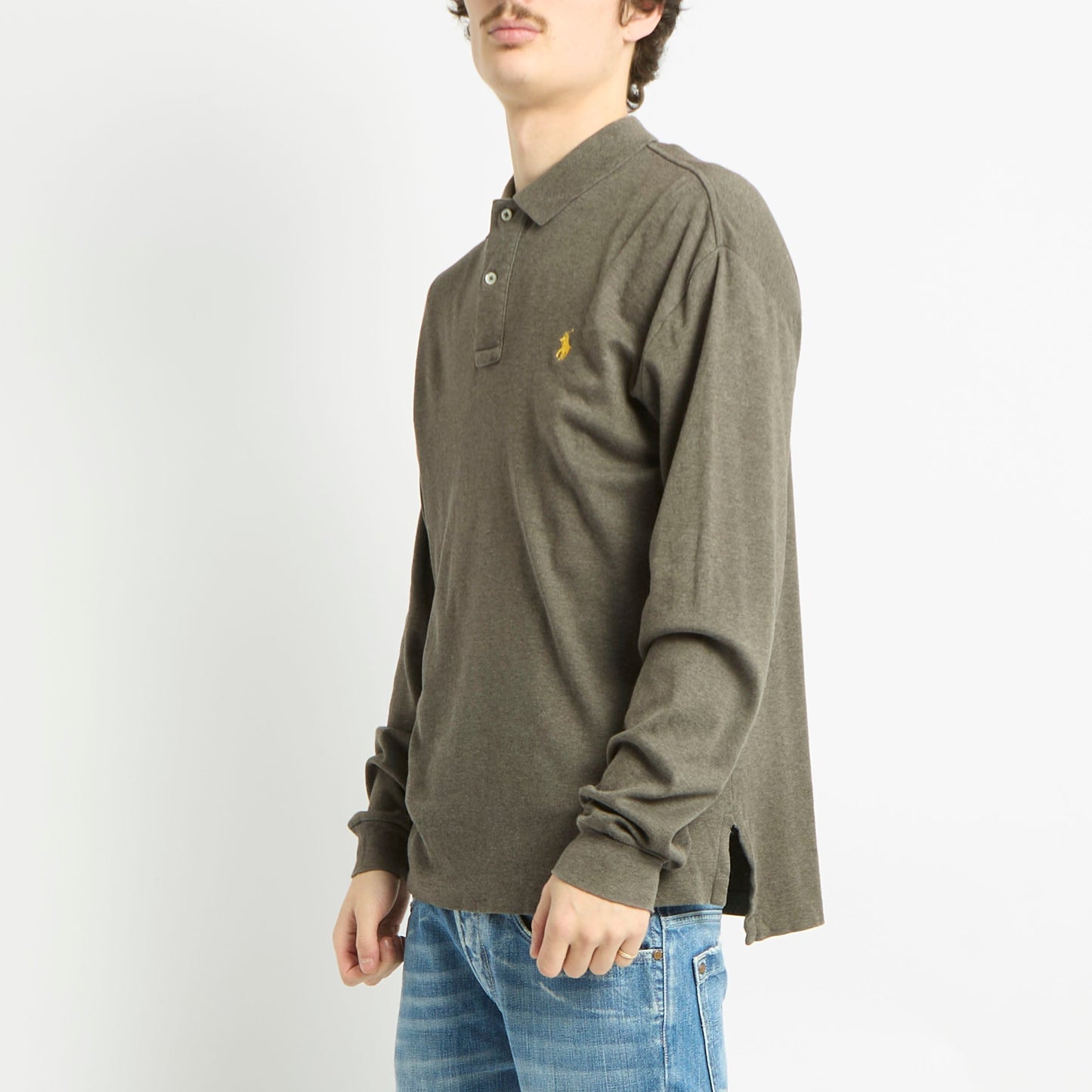 Ralph Lauren Long Sleeve Polo Shirt - S