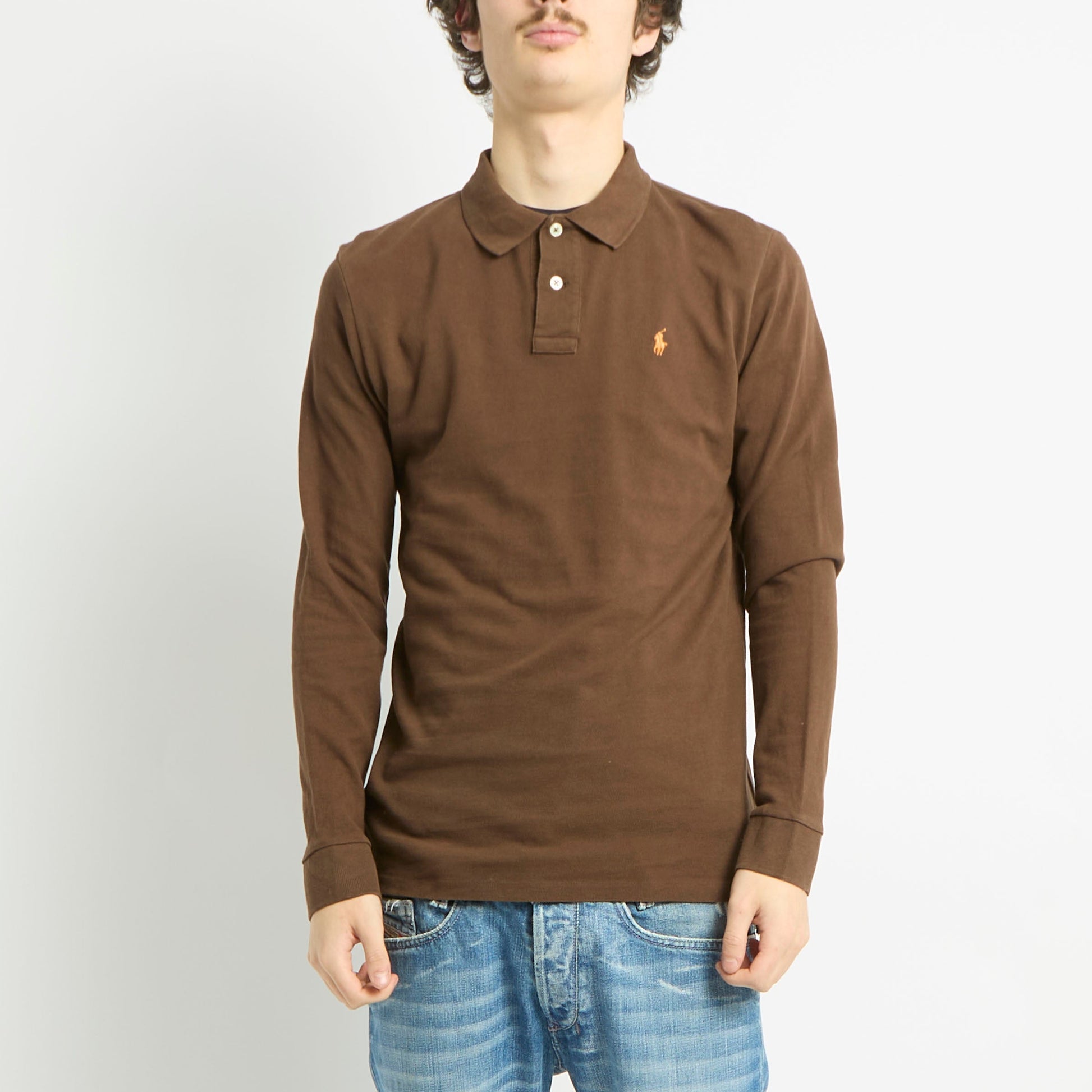 Ralph Lauren Long Sleeve Polo Shirt - S