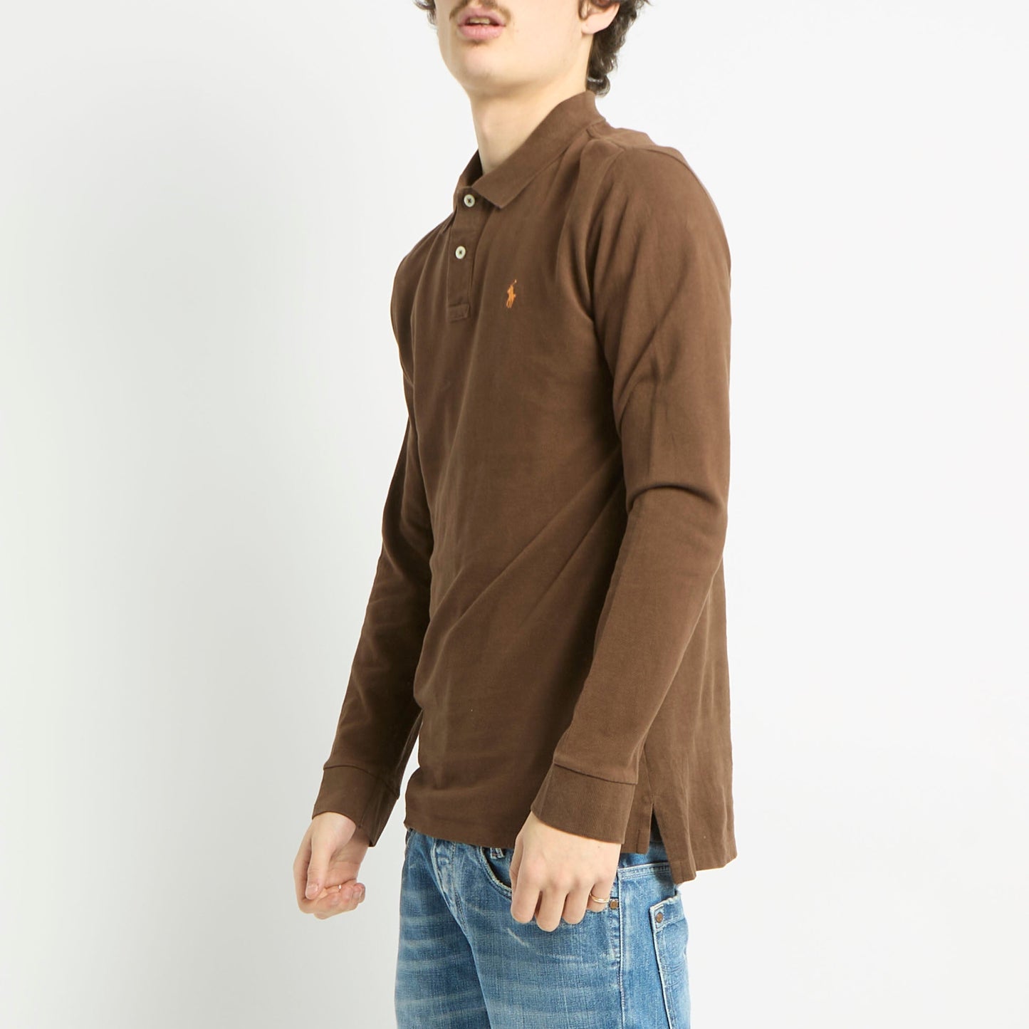 Ralph Lauren Long Sleeve Polo Shirt - S