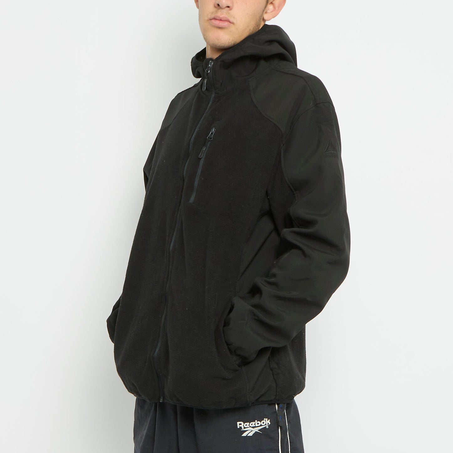 Reebok Full Zip Hooded Polar Fleece - XL