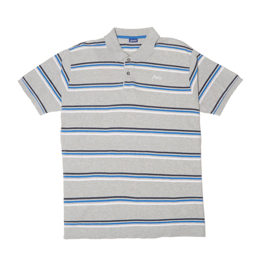 Asics Striped Polo Shirt - XL