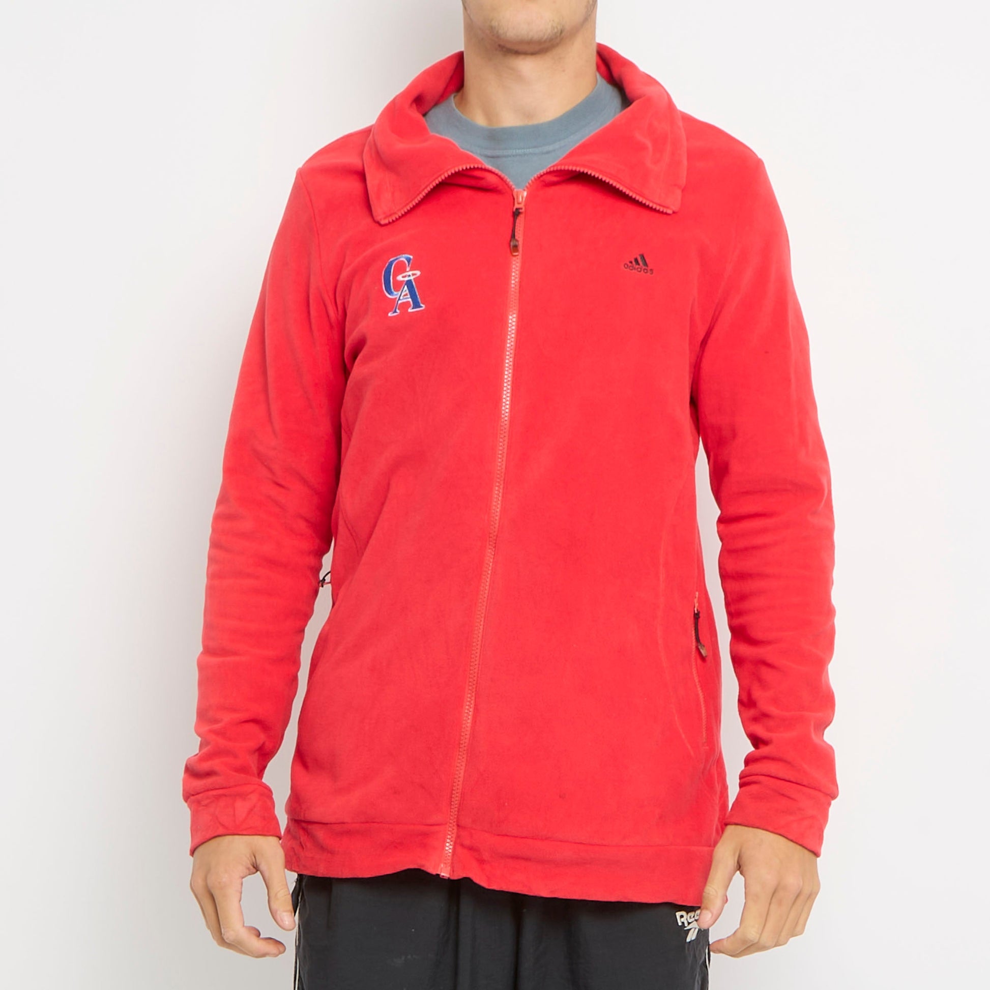 Adidas Logo Full Zip Polar Fleece - XL