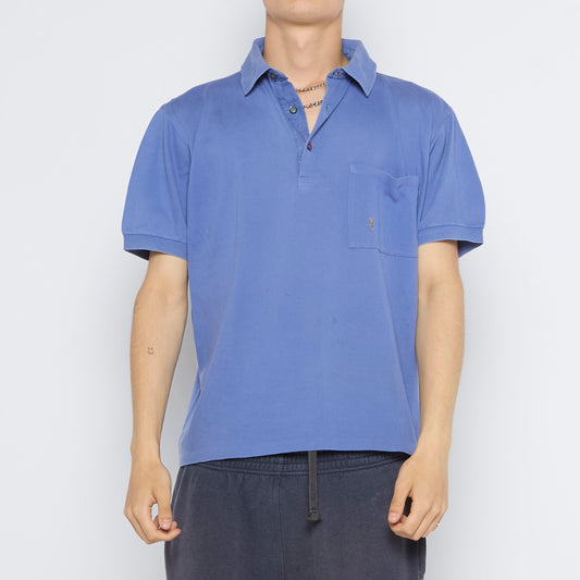 YSL Striped Polo Shirt - XS